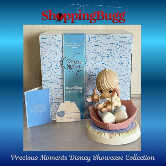 Precious Moments Disney You Make The Best Of A Rainy Day 720018 (SB1463) - Picture 1 of 16